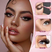 Laden Sie das Bild in den Galerie-Viewer, Lashes Clusters Kit Gift Packs Fluffy False Eyelashes Extensions D Curl Wispy Individual Fake Eyelashes