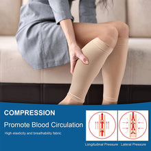 Cargar imagen en el visor de la Galería, 3Pair 6XL Compression stockings Calf Compression Sleeve