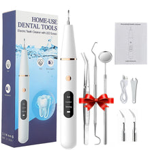 Charger l'image dans la visionneuse de la galerie, Ultrasonic Dental Scaler For Teeth Tartar Stain Tooth Calculus Remover Electric Sonic Teeth Plaque Cleaner Dental Stone Removal