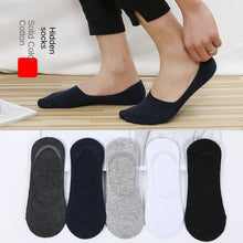 Laden Sie das Bild in den Galerie-Viewer, 10 Pairs Men's Socks Invisible Cotton sports Socks