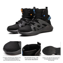 Laden Sie das Bild in den Galerie-Viewer, mens steel toe work boots