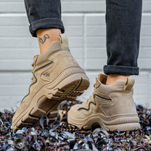 Laden Sie das Bild in den Galerie-Viewer, steel toe men work boots