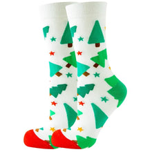 Laden Sie das Bild in den Galerie-Viewer, 20✖️ Christmas Women's Socks Moose Tide Socks Christmas Tree Cotton Socks