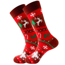 Load image into Gallery viewer, 20 Pairs Christmas Socks for Men Women Patterned Socks