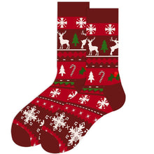 Load image into Gallery viewer, 20 Pairs Christmas Socks for Men Women Patterned Socks