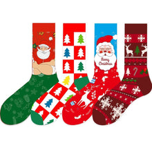 Load image into Gallery viewer, 20 Pairs Christmas Socks for Men Women Patterned Socks