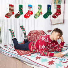 Load image into Gallery viewer, 20 Pairs Christmas Socks for Men Women Patterned Socks