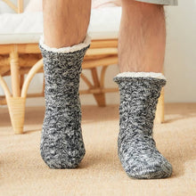 Laden Sie das Bild in den Galerie-Viewer, 2Pairs Floor Slipper Sock Thermal Socks Winter