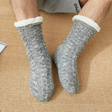 Laden Sie das Bild in den Galerie-Viewer, 2Pairs Floor Slipper Sock Thermal Socks Winter