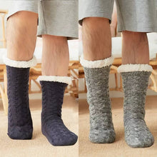 Laden Sie das Bild in den Galerie-Viewer, 2Pairs Floor Slipper Sock Thermal Socks Winter