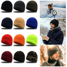 Laden Sie das Bild in den Galerie-Viewer, 2 Pairs Mens Womens Beanie Fleece Knit Winter Hat Soft