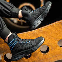 Laden Sie das Bild in den Galerie-Viewer, steel toe work shoes for men
