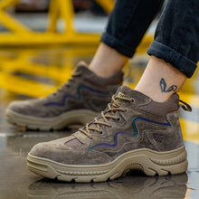 Laden Sie das Bild in den Galerie-Viewer, comfortable mens work shoes