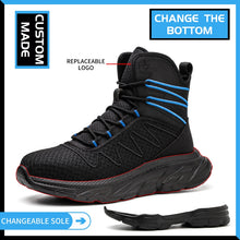 Laden Sie das Bild in den Galerie-Viewer, steel toe tennis shoes for women