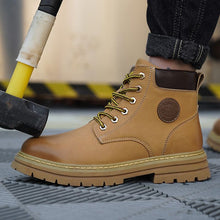 Laden Sie das Bild in den Galerie-Viewer, womens leather work boots