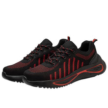 Carica l'immagine nel visualizzatore Galleria, Anti-Smashing Anti-Penetration Steel Toe Cap Safety Protective Work Shoes WD118