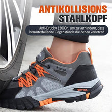 Cargar imagen en el visor de la Galería, Anti-smashing non-slip safety shoes for men | Teenro JUNBC1105