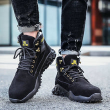 Laden Sie das Bild in den Galerie-Viewer, Best work boots Non-Slip Puncture Resistant Lightweight Steel Toe Work Boots | 745