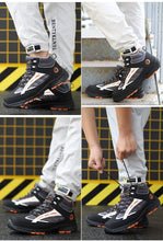 Load image into Gallery viewer, Boots steel toe Men's Safety Toe Work Shoe | D723