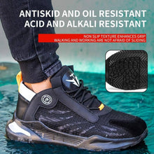 Laden Sie das Bild in den Galerie-Viewer, Breathable Safety Shoes Work Steel Toe Cap Puncture-Proof Indestructible | 888