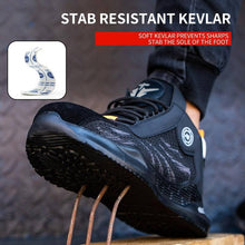 Laden Sie das Bild in den Galerie-Viewer, Breathable Safety Shoes Work Steel Toe Cap Puncture-Proof Indestructible | 888