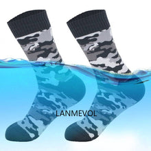 Laden Sie das Bild in den Galerie-Viewer, Camouflage Work Waterproof Socks