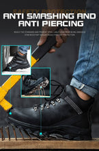 Laden Sie das Bild in den Galerie-Viewer, Composite Shoes Anti-smash Anti-puncture Safety Shoes | 915 - teenro