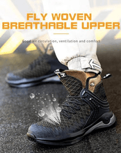 Laden Sie das Bild in den Galerie-Viewer, Large size work boot Safety Shoes Alloy Toe Work Shoefashion steel toe boot | FZ-66