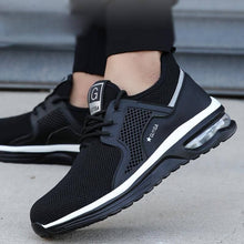 Laden Sie das Bild in den Galerie-Viewer, Light anti-smash and stab-resistant safety shoes | Teenro JUNBC2096