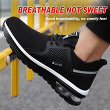 Laden Sie das Bild in den Galerie-Viewer, Light anti-smash and stab-resistant safety shoes | Teenro JUNBC2096