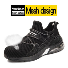 Laden Sie das Bild in den Galerie-Viewer, Lightweight safety shoe Safety Shoes Puncture-Proof Steel Toe Shoes Indestructible | 917