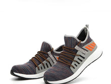 Carica l'immagine nel visualizzatore Galleria, Men's Attack Shield and Anti-Stab Breathable Soft Four Seasons Non-Slip Protective Footwear Safety Shoes Work Shoes LD591