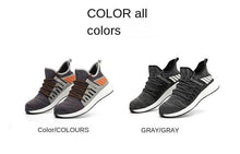Carica l'immagine nel visualizzatore Galleria, Men's Attack Shield and Anti-Stab Breathable Soft Four Seasons Non-Slip Protective Footwear Safety Shoes Work Shoes LD591