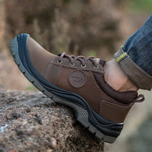 Laden Sie das Bild in den Galerie-Viewer, Men's Leather Shoes Steel Toe Teenro Industrial Shoe | 009