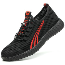 Laden Sie das Bild in den Galerie-Viewer, Safety Shoes Steel Toe Work Sneakers Breathable Lightweight Construction Footwear | 023