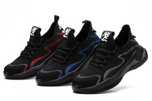 Cargar imagen en el visor de la Galería, Shoes For workers Safety Shoes Slip Resistant Water Resistant Women Men's fashion steel toe boot | FZ-65