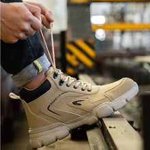 Laden Sie das Bild in den Galerie-Viewer, Steel Cap Waterproof Work Boots Teenro JB9193