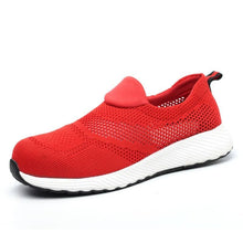 Laden Sie das Bild in den Galerie-Viewer, Steel Toe Cap Anti-Smashing Anti-Penetration Breathable Work Shoes WD682