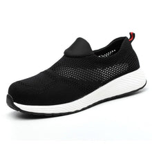 Laden Sie das Bild in den Galerie-Viewer, Steel Toe Cap Anti-Smashing Anti-Penetration Breathable Work Shoes WD682