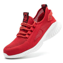 Laden Sie das Bild in den Galerie-Viewer, Steel Toe Cap Anti-Smashing Anti-Penetration Breathable Work Shoes WD682