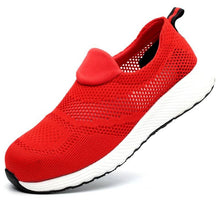 Laden Sie das Bild in den Galerie-Viewer, Steel Toe Cap Anti-Smashing Anti-Penetration Breathable Work Shoes WD682