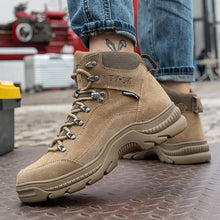 Laden Sie das Bild in den Galerie-Viewer, Steel Toe Work Shoes Puncture-Proof Safety Shoes Indestructible | XD8807