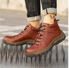Laden Sie das Bild in den Galerie-Viewer, Steel toe and waterproof boots indestructible steel toe safety Bhoes | T1