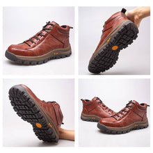 Laden Sie das Bild in den Galerie-Viewer, Steel toe and waterproof boots indestructible steel toe safety Bhoes | T1