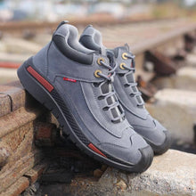 Laden Sie das Bild in den Galerie-Viewer, Steel toe muck boots Work Boots for Slip On Safety Shoes Static | RYDER985