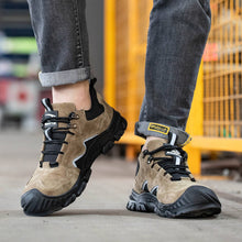 Laden Sie das Bild in den Galerie-Viewer, Teenro Unisex Steel Toe Lightweight Work Athletic Shoes JB673