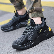 Laden Sie das Bild in den Galerie-Viewer, Unisex Athletic Steel Toe Safety Sneakers