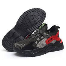 Laden Sie das Bild in den Galerie-Viewer, Unisex Athletic Steel Toe Safety Sneakers