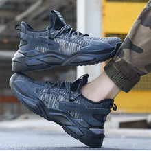 Laden Sie das Bild in den Galerie-Viewer, Unisex Athletic Steel Toe Safety Sneakers