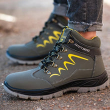 Load image into Gallery viewer, Waterproof Anti-Smashing Steel Toe Work Boots | JB606